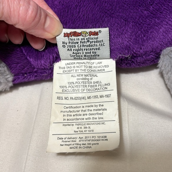 Kansas State Wildcats Large Mascot Pillow Pet - NCAA LICENSED Toy Plush - Picture 6 of 10